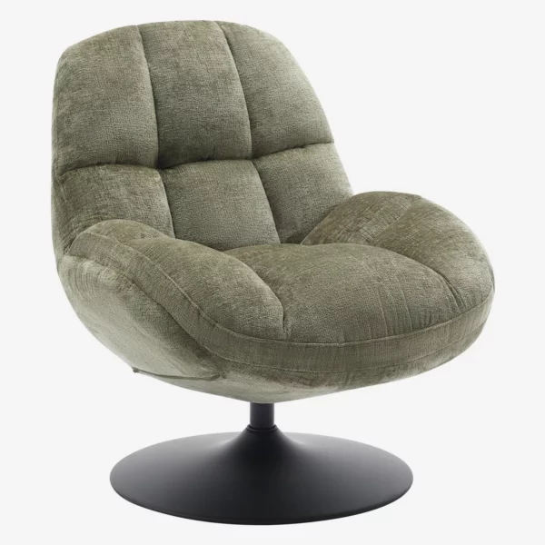 Fauteuil pietement noir