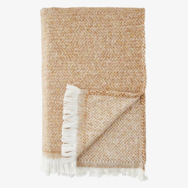 plaid laine et coton