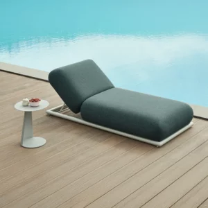 bain de soleil bleu canard