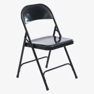chaise pliante en acier