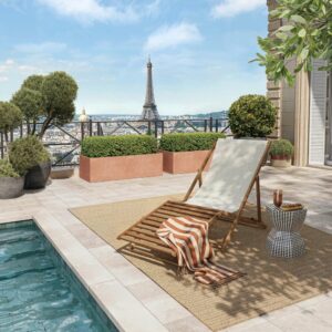 bain de soleil écru