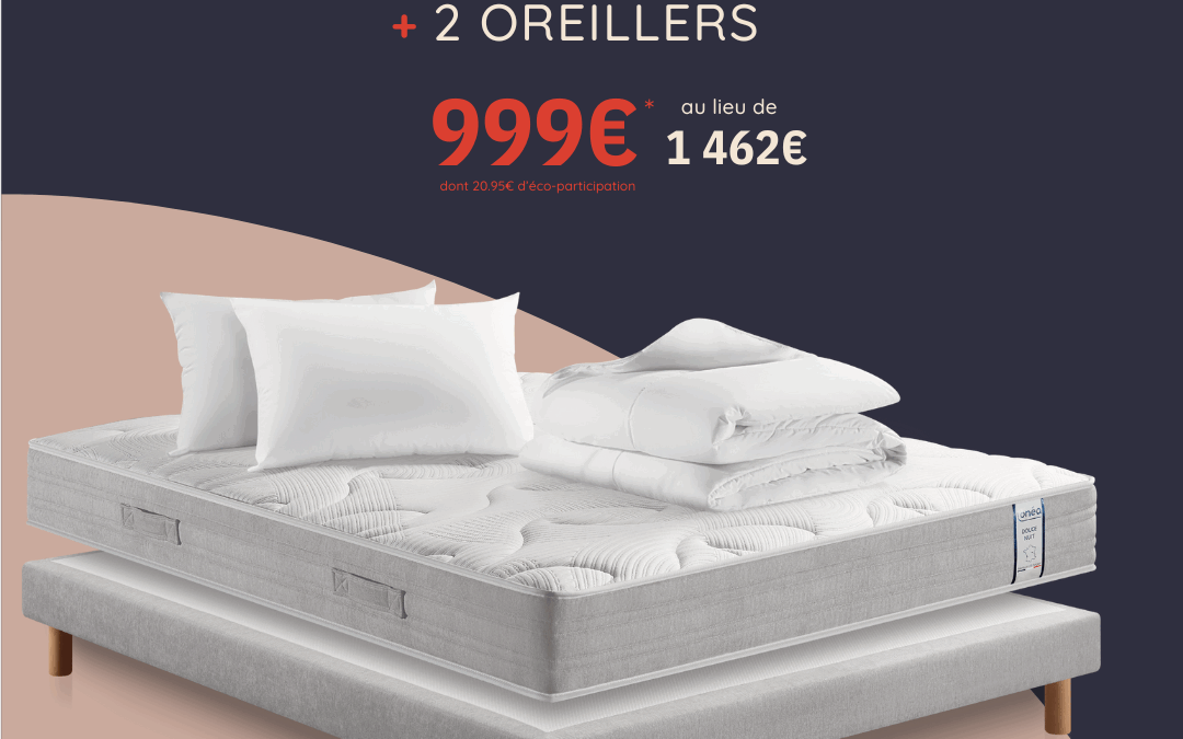 Offre exclusive : un sommeil tout confort à prix doux 