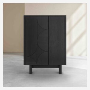 buffet haut noir