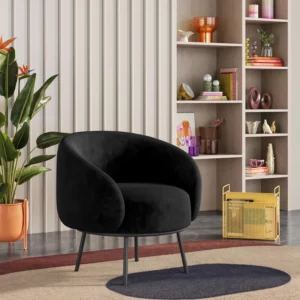 fauteuil en velour design