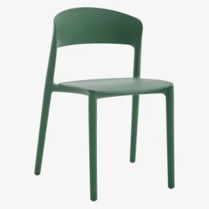 lot de deux chaises de jardin vert sauge