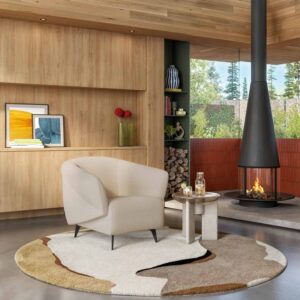 fauteuil classe beige