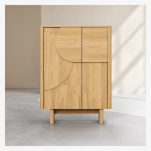 buffet haut en chêne naturel