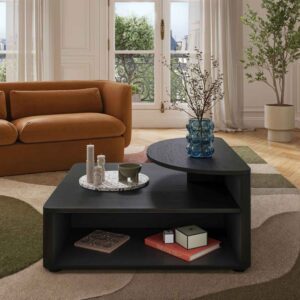table basse design noir