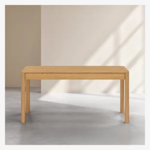 table en chêne rectangulaire