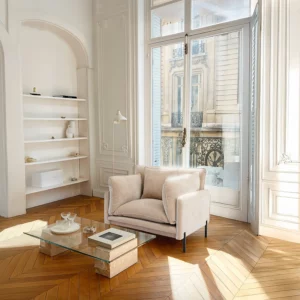 Feath II – Fauteuil déhoussable  - Taupe