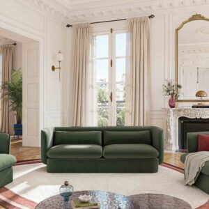 Kalmia  - Canapé 3 places  – Vert kaki