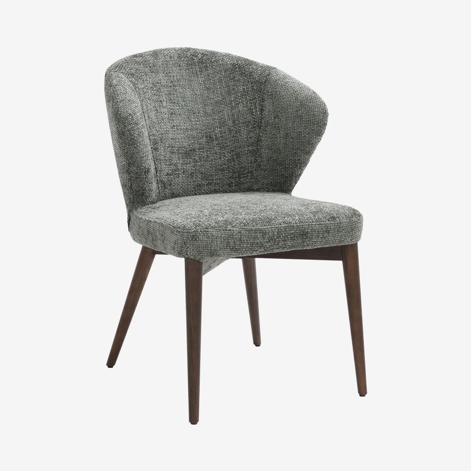 lot de deux chaises gris argent
