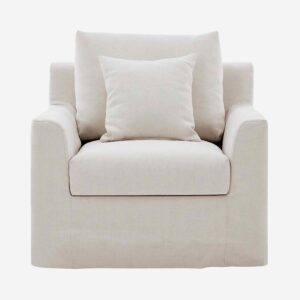 Ostuni  – Fauteuil déhoussable  - Sable blanc