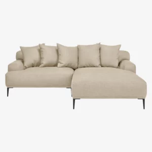Ottone II - Canapé d’angle droit  – Beige