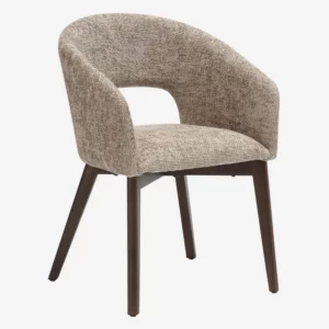 chaise en tissu chenille