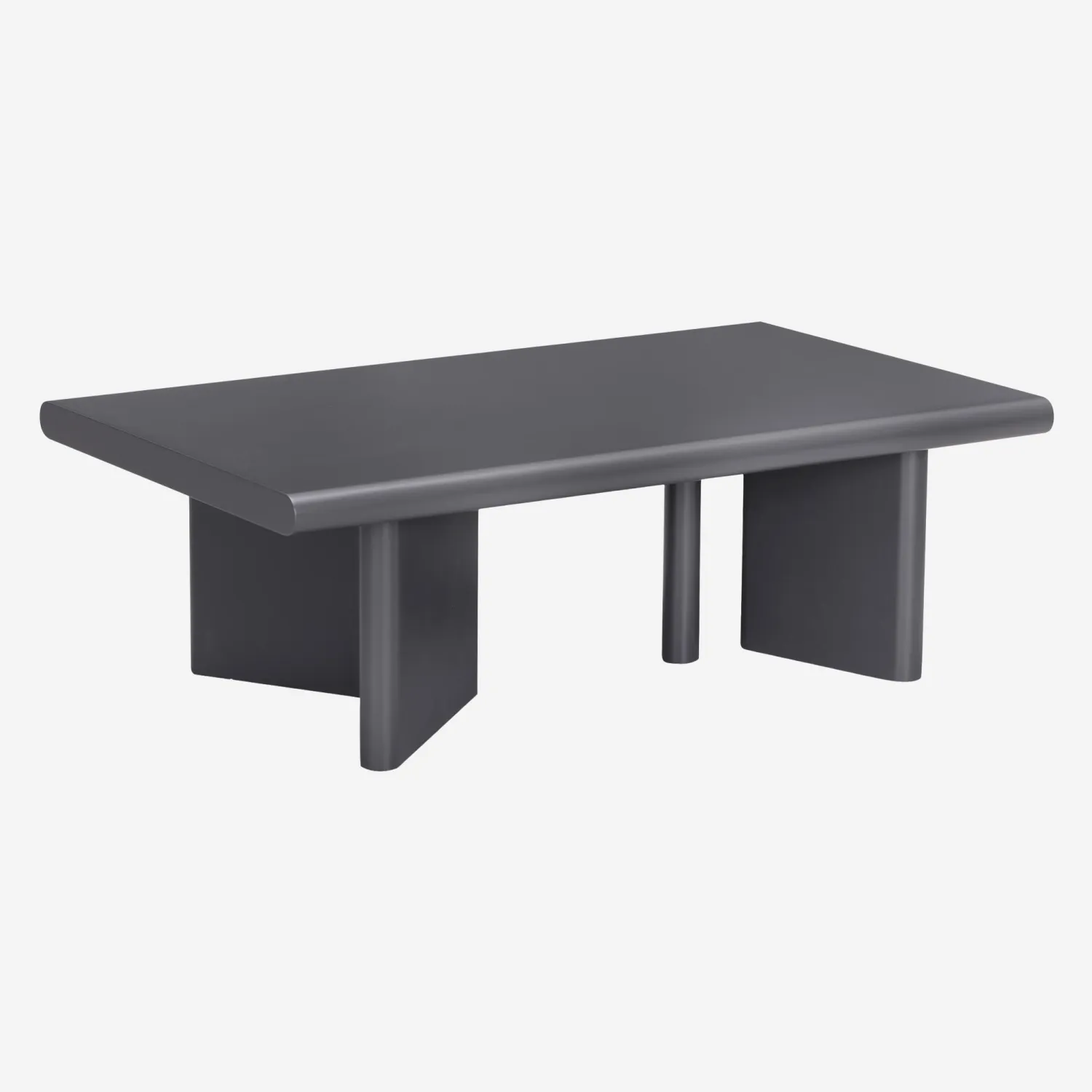 vanda table gris anthracite table basse en chêne ajaccio