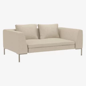 Montino - Canapé 2 places  – Blanc mastic