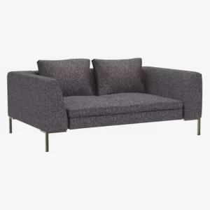 Montino - Canapé 2 places  – Bleu zingué