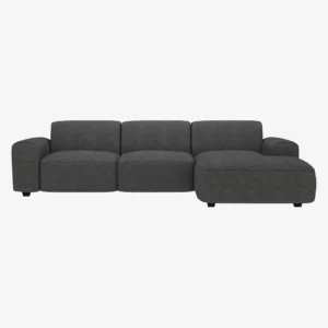 Posada — Canapé d'angle droit – Gris ardoise