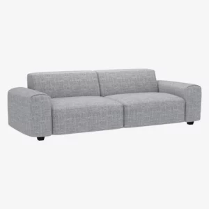 Posada — Canapé 4 places – Gris asphalte