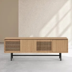 MEUBLE TV CHENE CLAIR