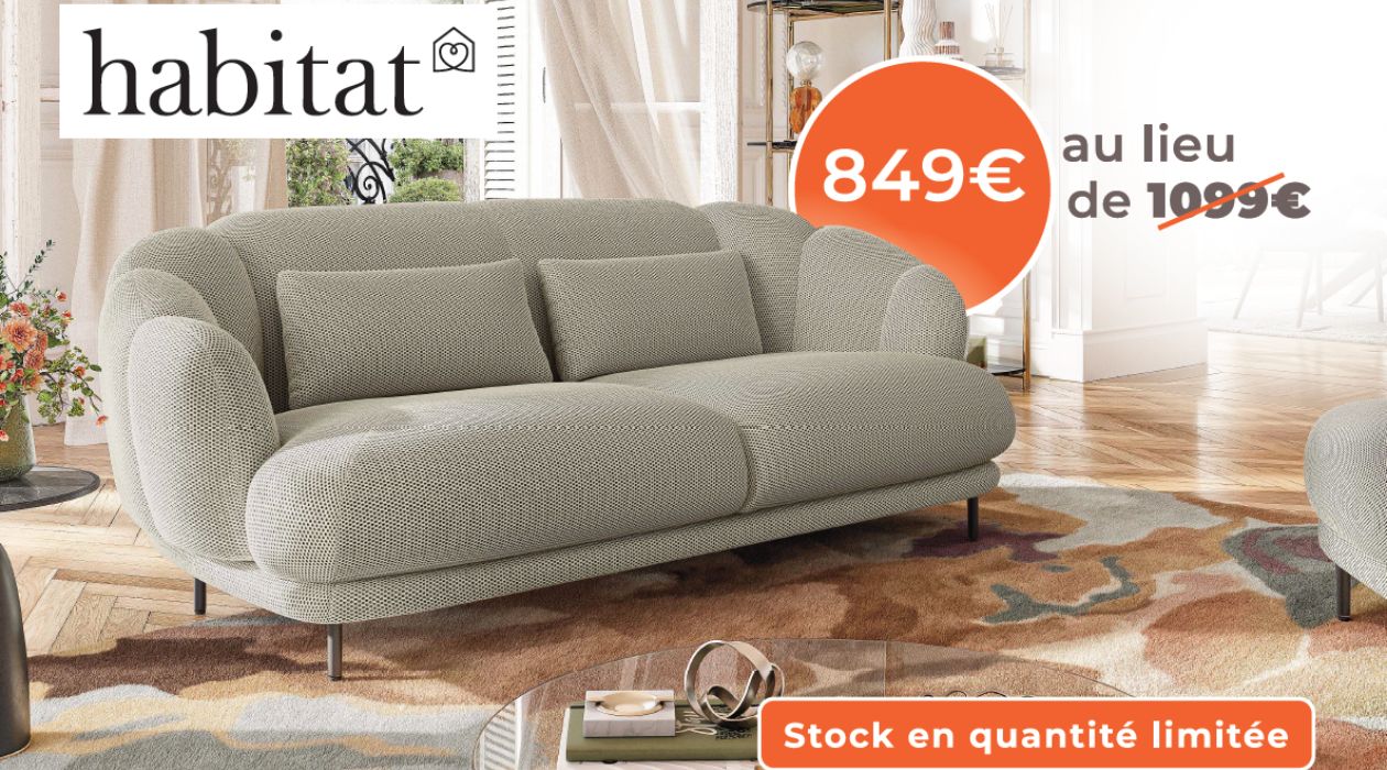 Canapé en stock chez Maison Canali