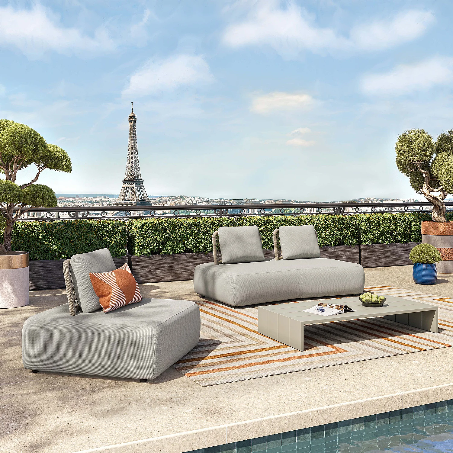 canapé de jardin Habitat