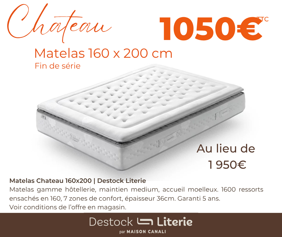CHATEAU MATELAS 